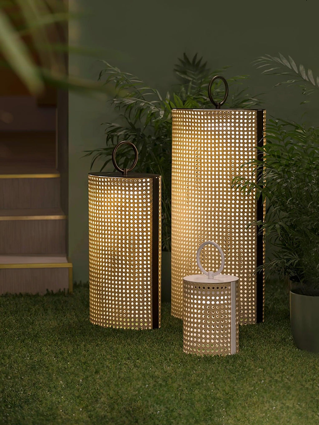 Outdoor Lantern With Remote Control