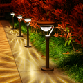Solar Garden Path Lights - Solar Pathway Light Decorative Light Projection