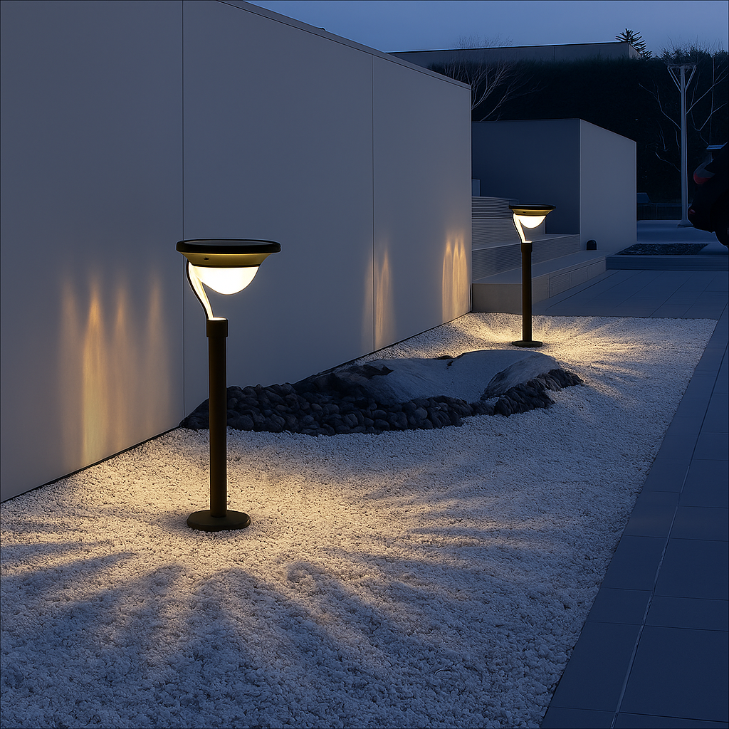 Solar Garden Path Lights - Solar Pathway Light Decorative Light Projection