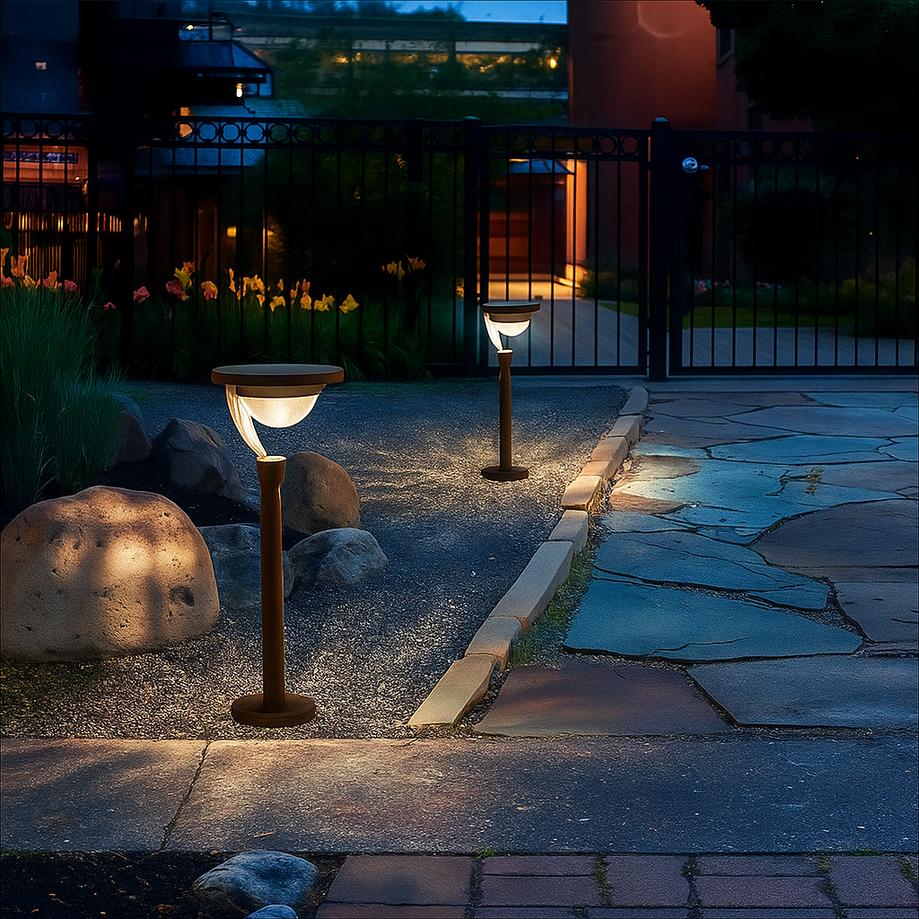 Solar Garden Path Lights - Solar Pathway Light Decorative Light Projection