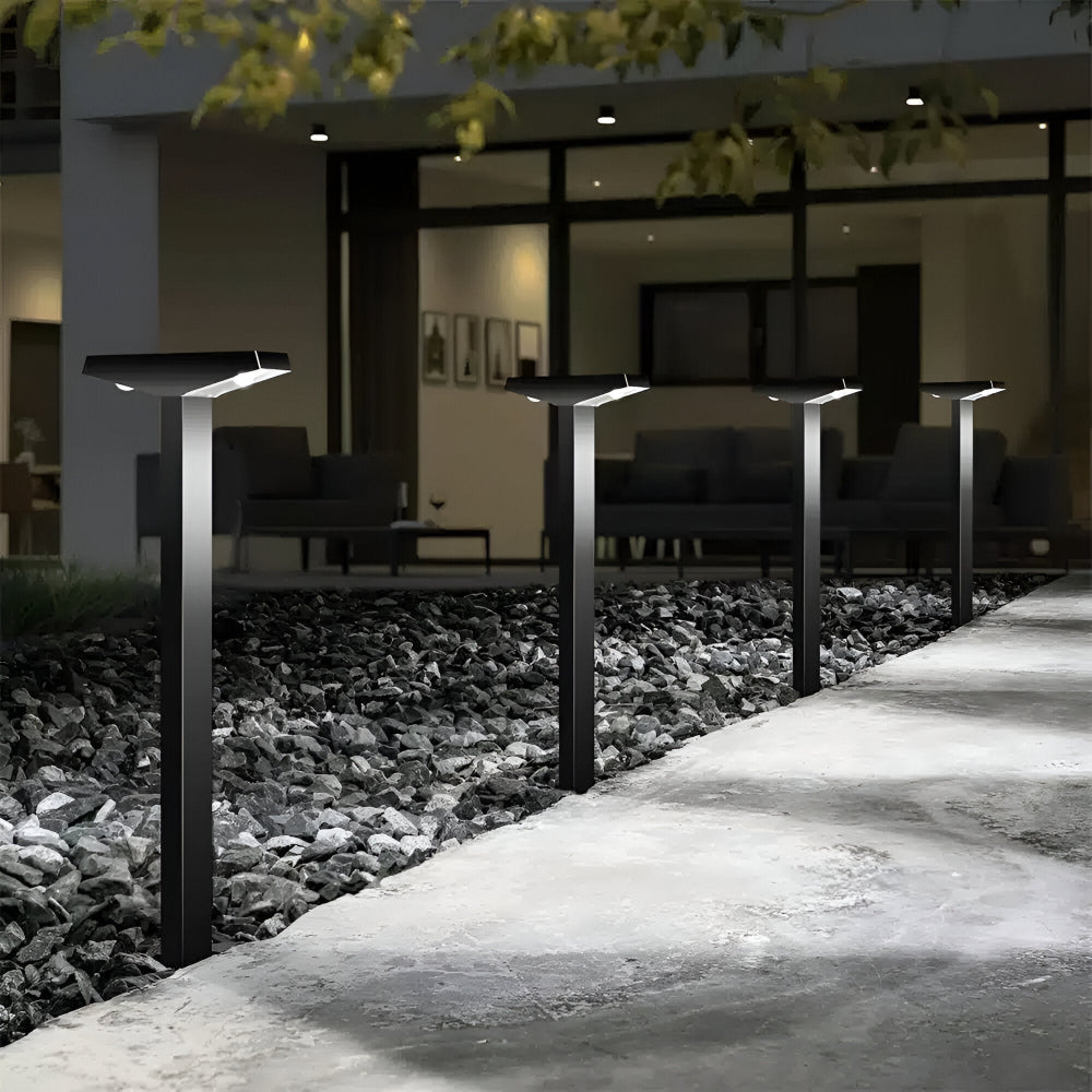 Solar Pathway Lights With Dual Lighting Modes & Weatherproof Design