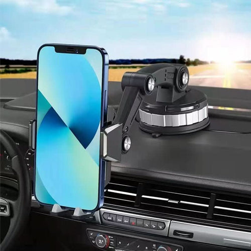 360 Car Phone Holder With Suction Mount