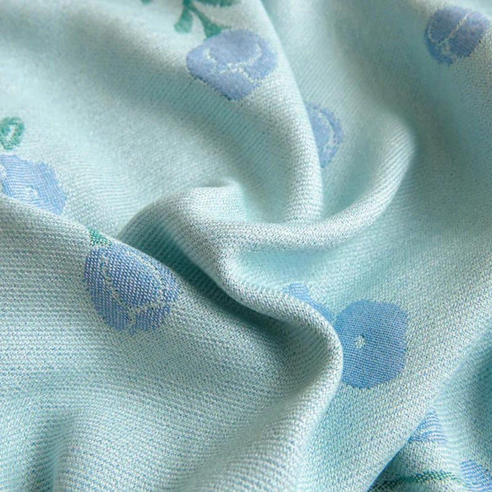 Floral Bamboo Fiber Cooling Blanket