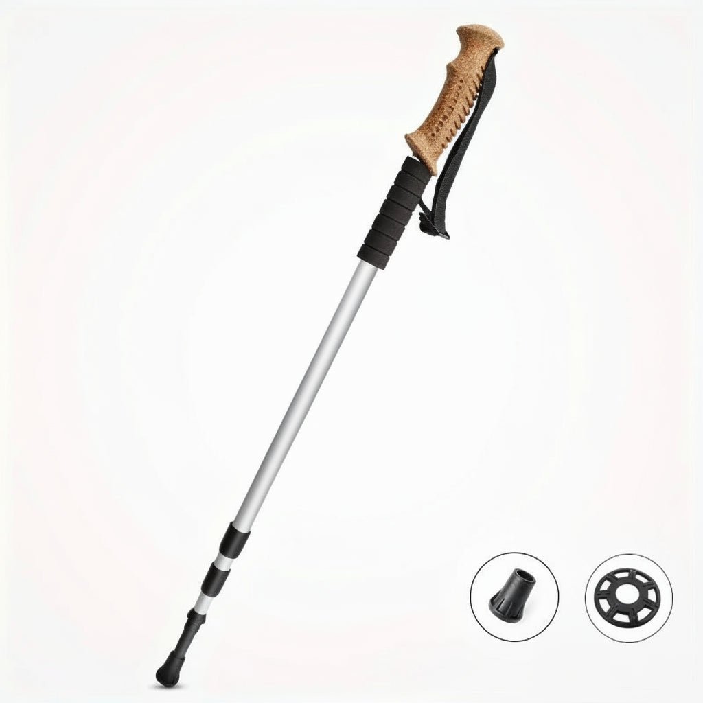 Ultra-Light Adjustable Trekking Poles Made Of Aluminum Alloy For Long Trails