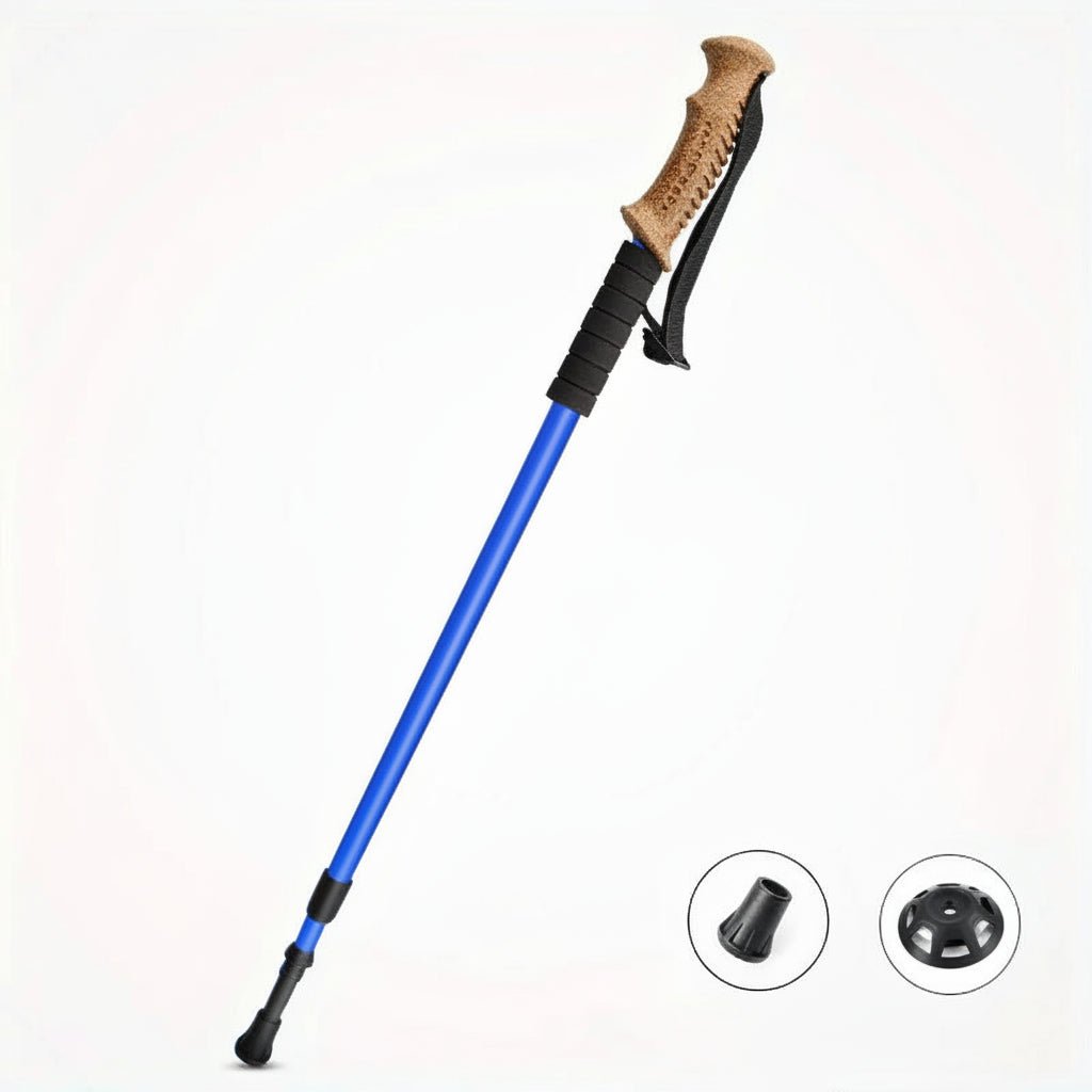 Ultra-Light Adjustable Trekking Poles Made Of Aluminum Alloy For Long Trails