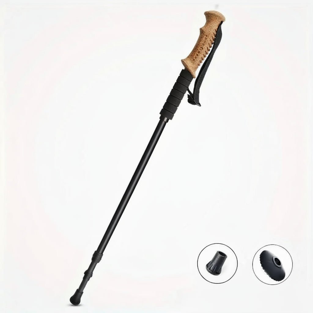 Ultra-Light Adjustable Trekking Poles Made Of Aluminum Alloy For Long Trails