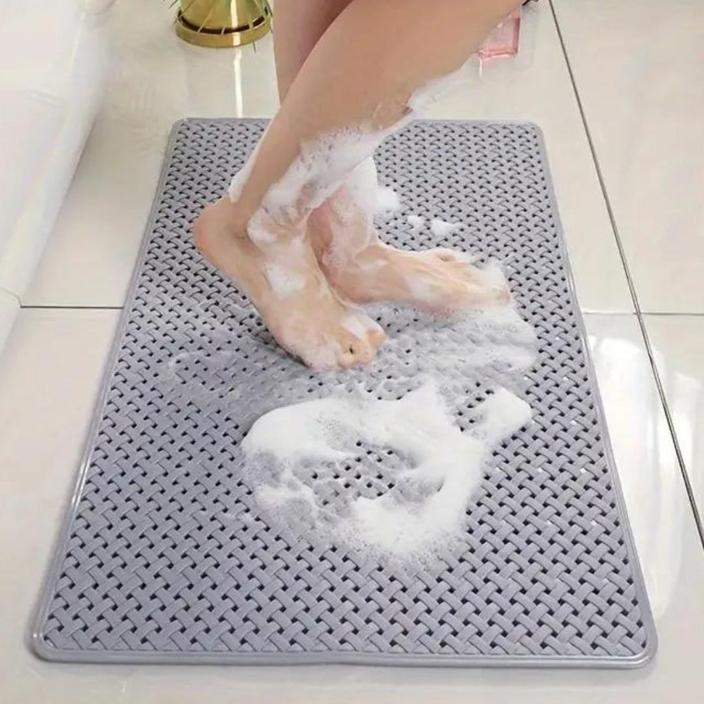 Textured Shower Mat With Drainage