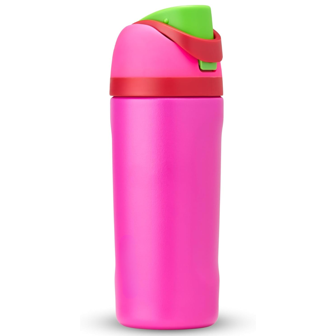 Stainless Steel Insulated Flask Bottle With Straw