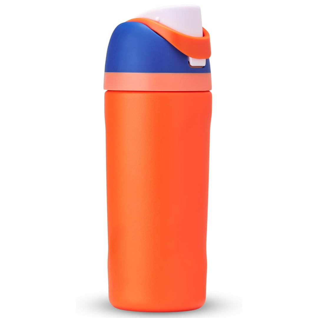 Stainless Steel Insulated Flask Bottle With Straw