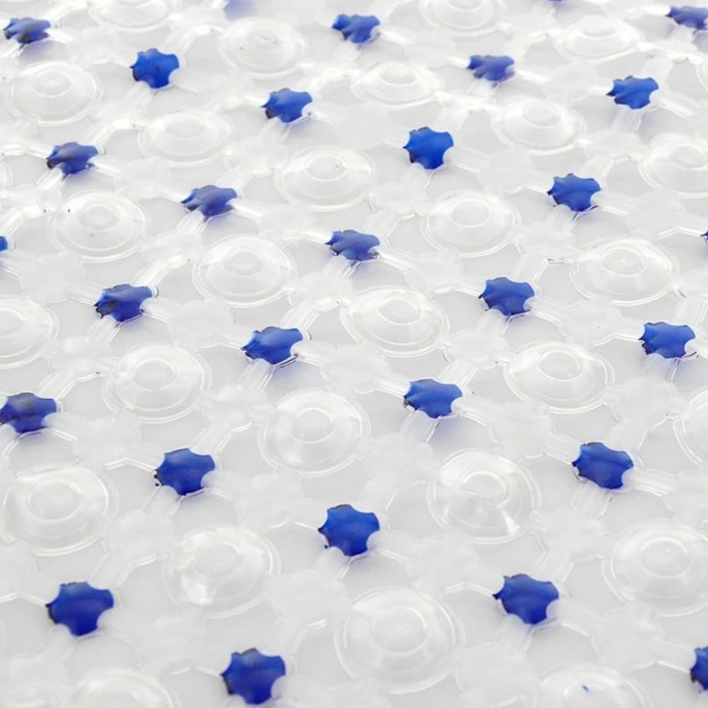 Suction Bath Mat With Drain Holes