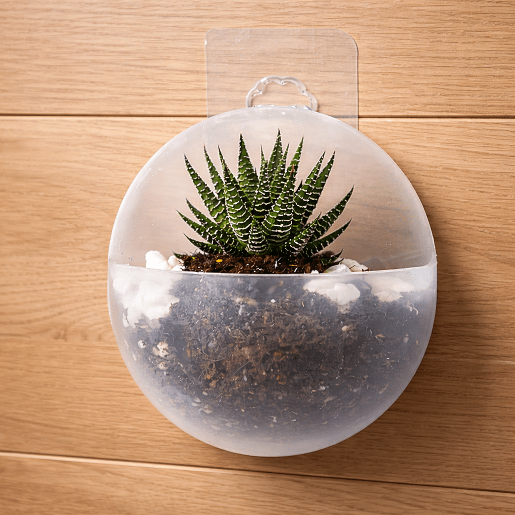 Wall Plant Container For Modern Indoor Greening