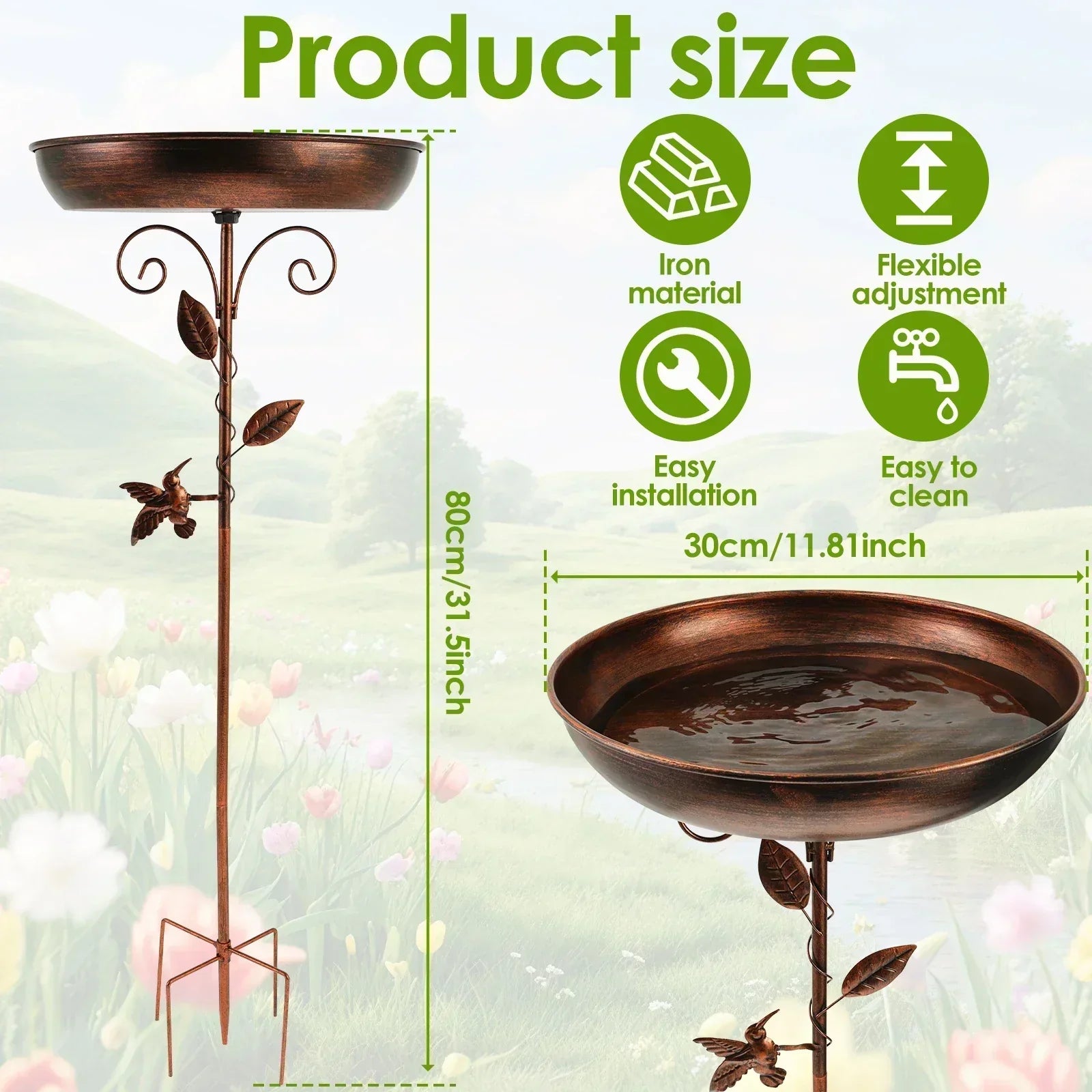 Outdoor Bird Bath