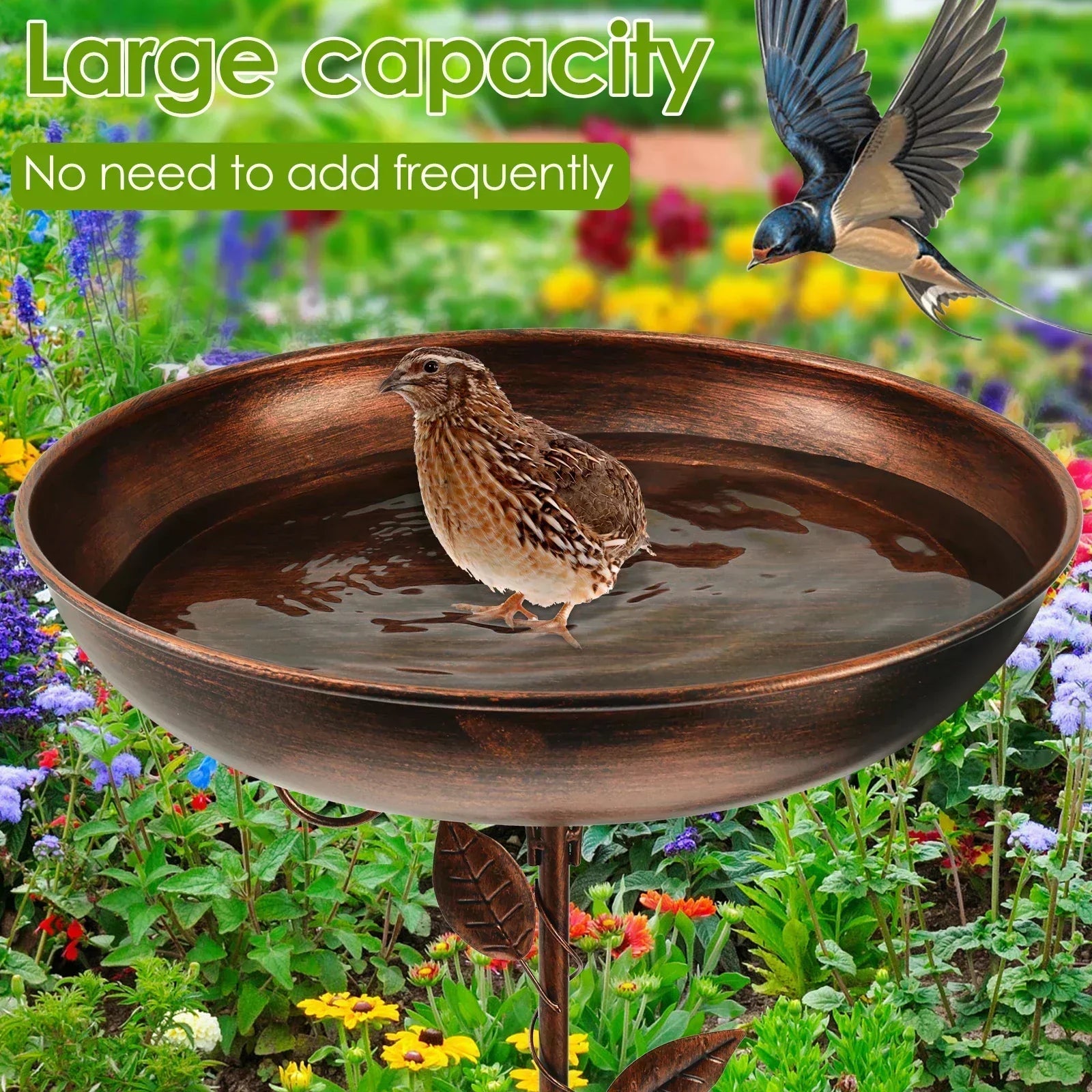 Outdoor Bird Bath