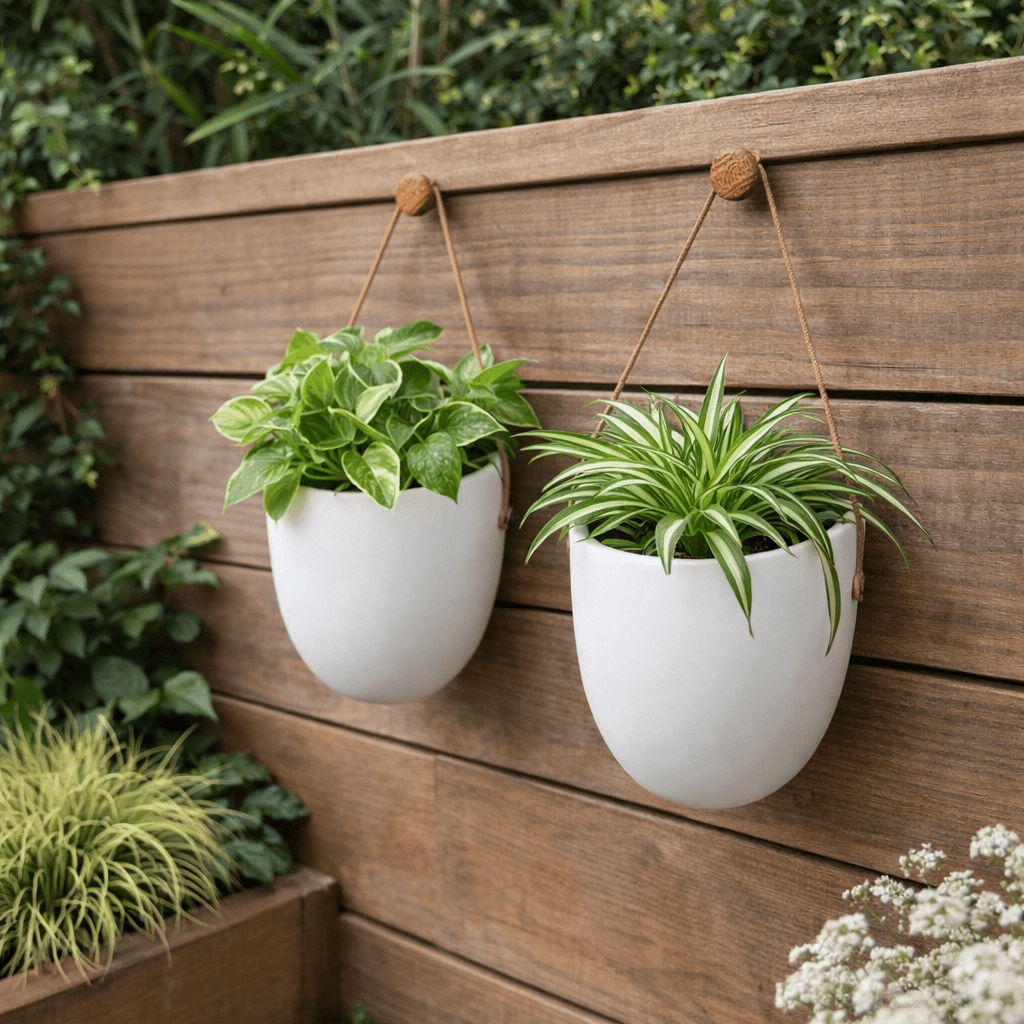 Planter For Space-Saving Green Decoration