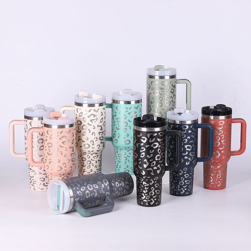 Insulated Travel Mug With Straw