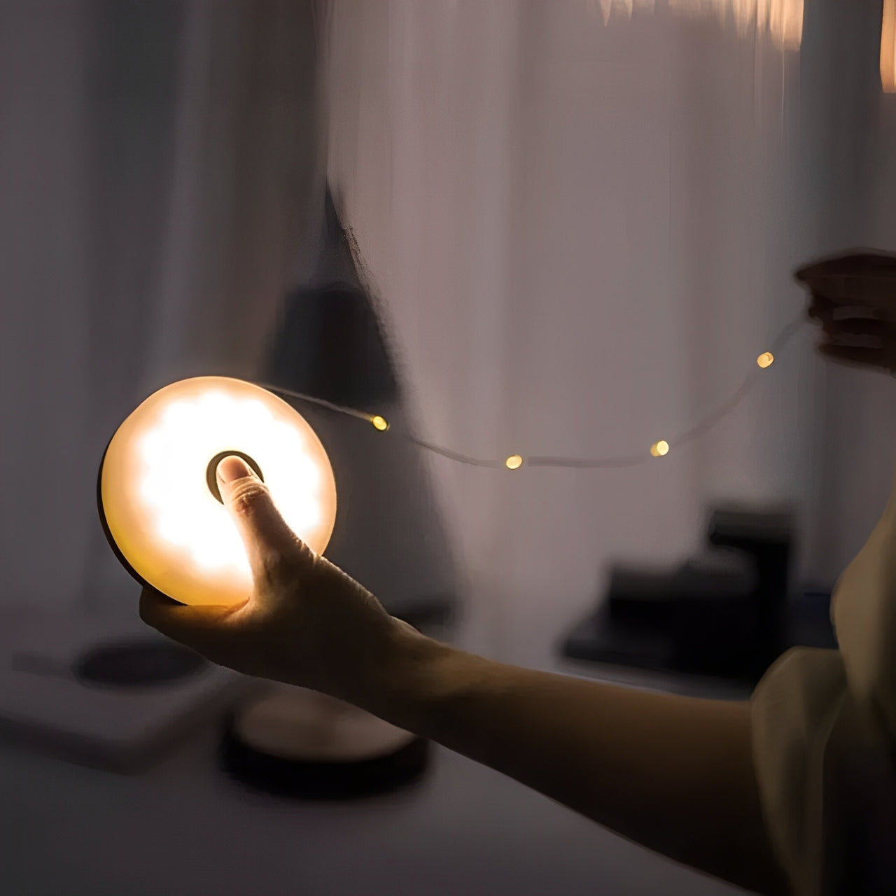 10m USB Rechargeable Camping String Lights