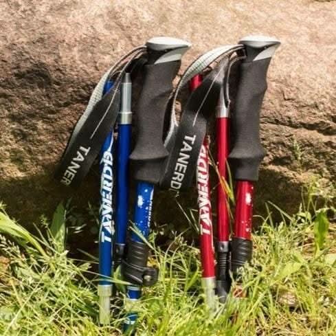 Adjustable Trekking Poles for Hiking and Trail Walking