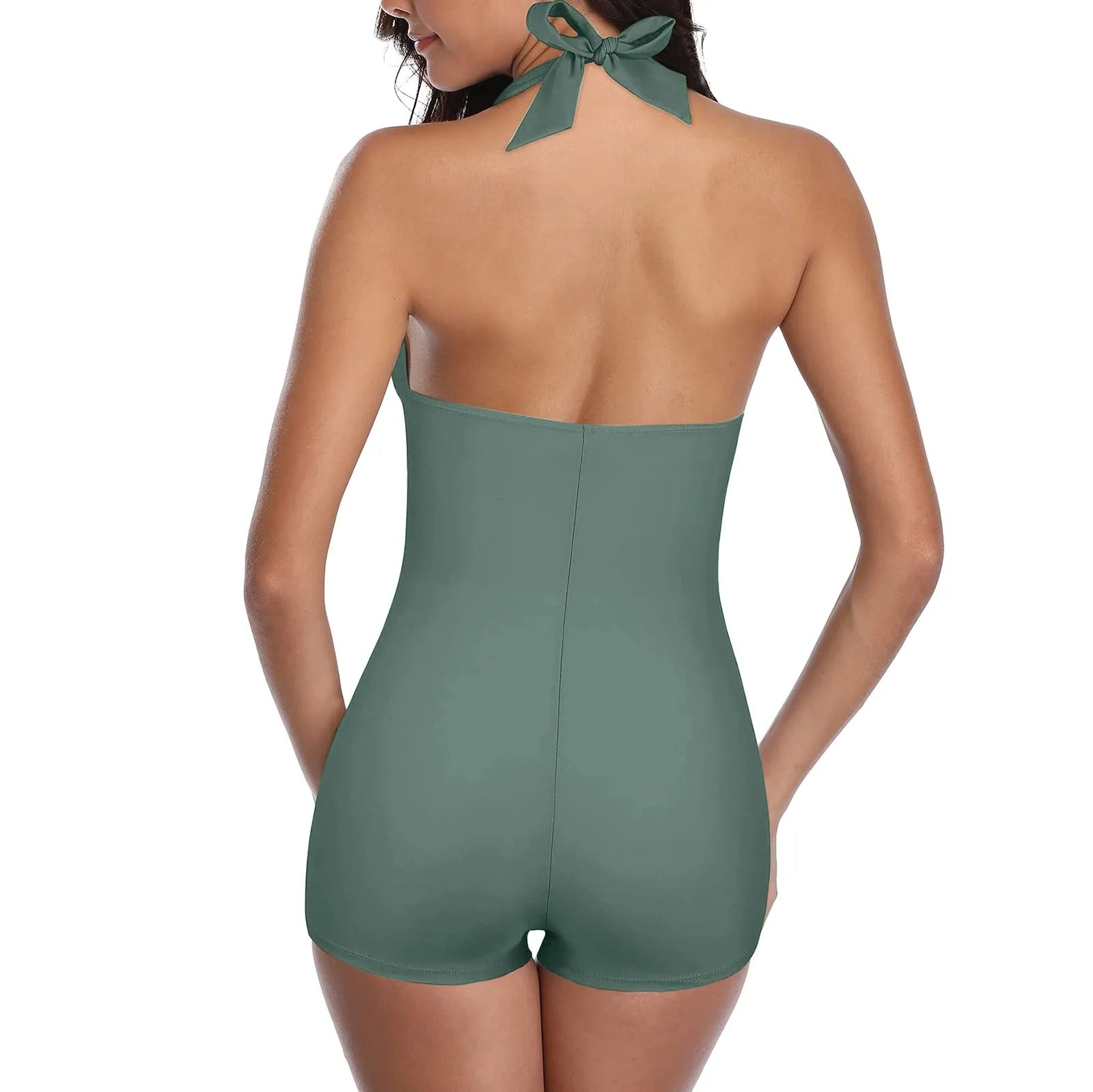 Backless Women's Swimsuit With Elegant Fit
