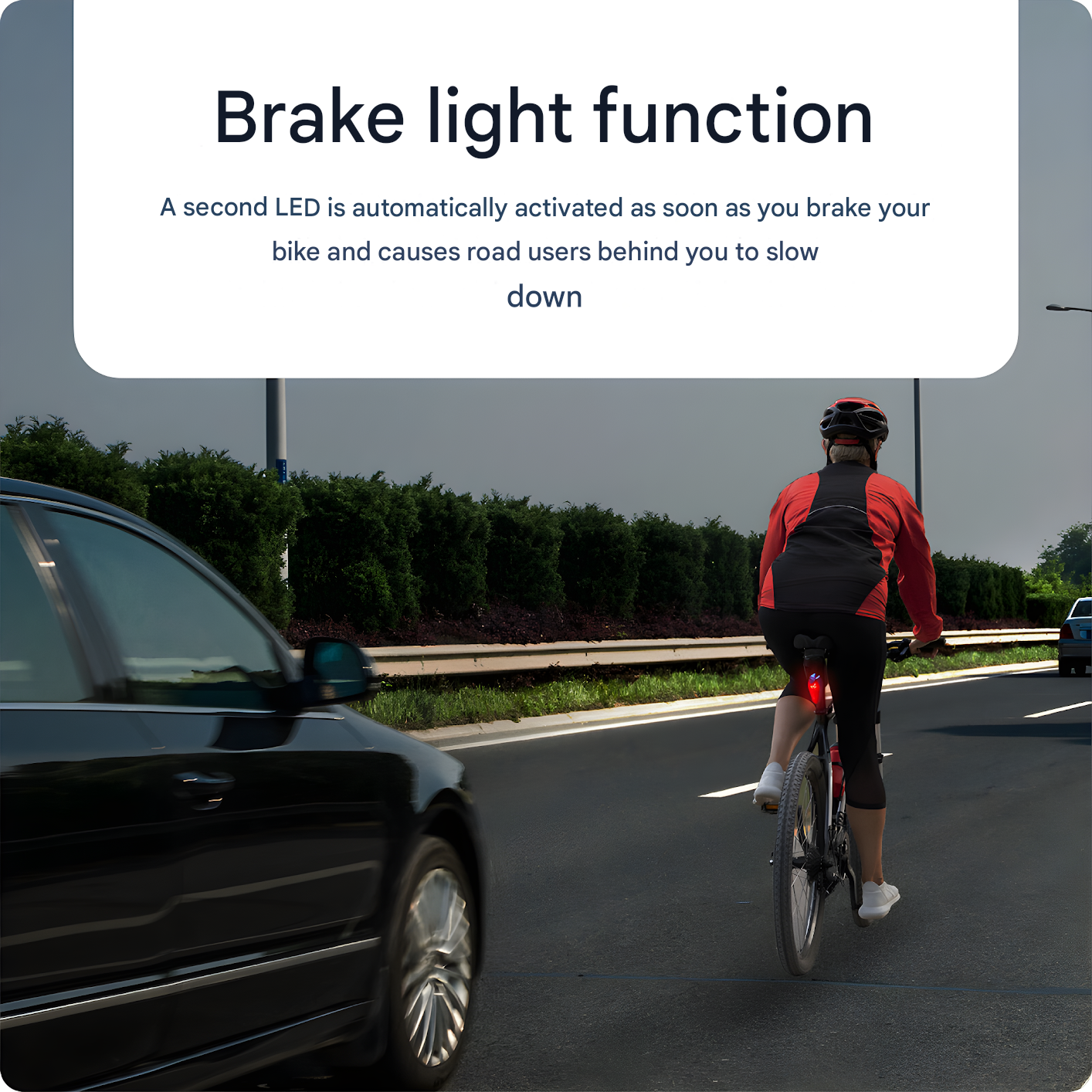 Bike Rear Light For Night Cycling