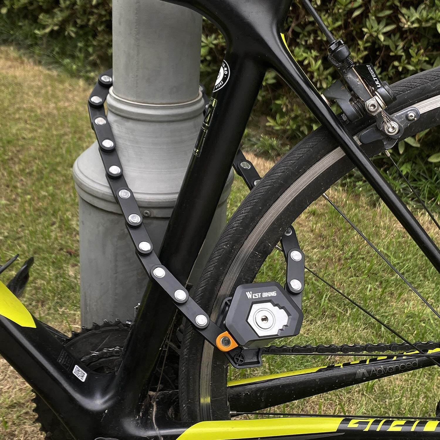 Bike Lock With Key For Bicycle Storage