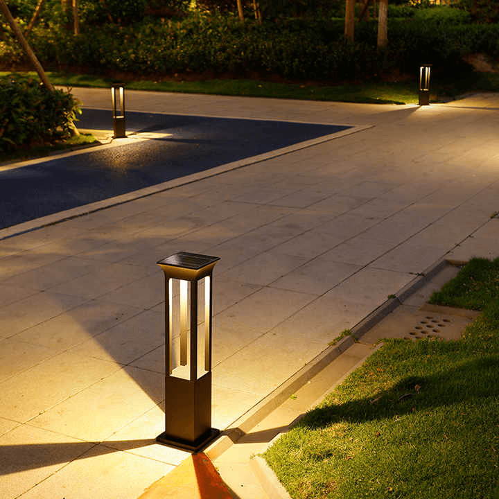 Solar Garden Path Lights - Solar Pathway Light Outdoor Garden Led Lamp 60Cm Warm