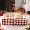 calming-anti-anxiety-plush-cotton-dog-bed-with-tartan-design-img1.jpg