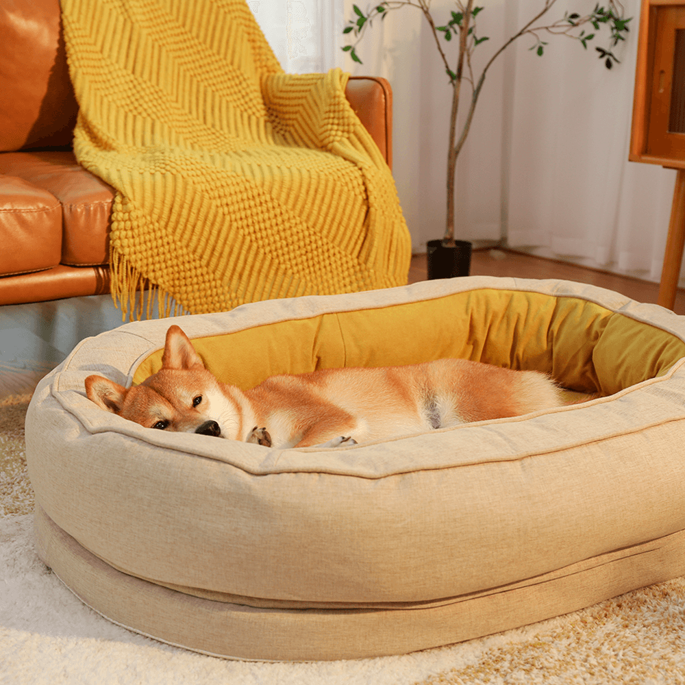 calming-orthopedic-fleece-donut-dog-bed-washable-waterproof-img1.png