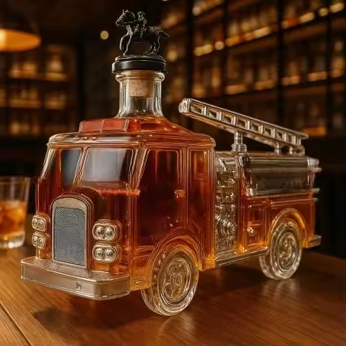 compact-fire-truck-glass-whiskey-decanter-300ml-collectible-design-img1.png