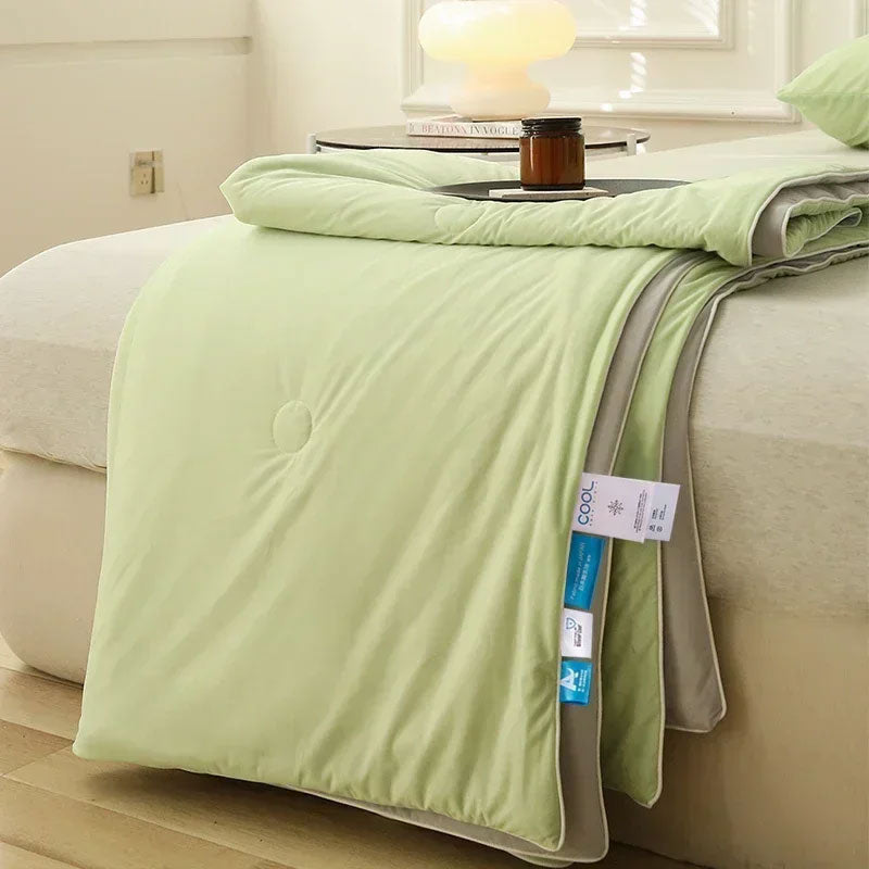 Breathable Cooling Blanket for Summer Sleep