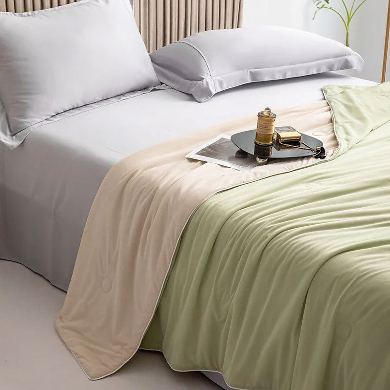 Breathable Cooling Blanket for Summer Sleep