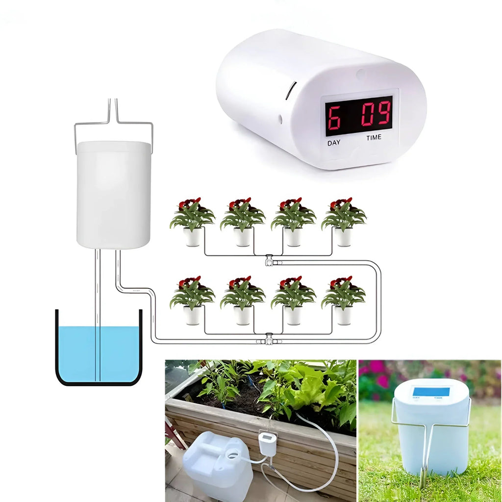 Automatic Plant Watering Pump with LCD Timer