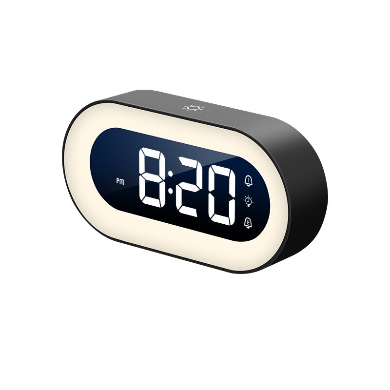Digital Alarm Clock With Night Light
