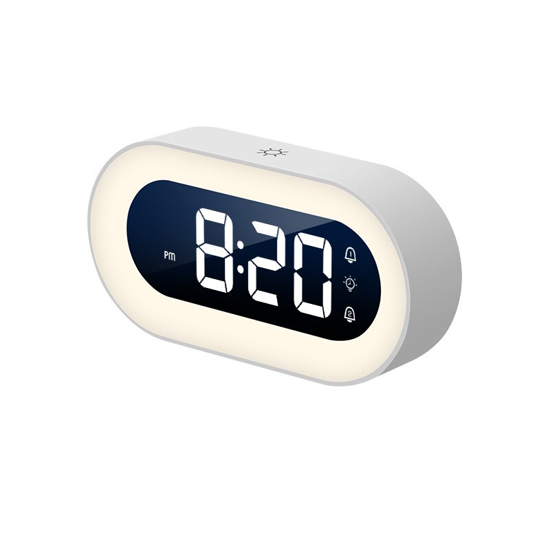 Digital Alarm Clock With Night Light