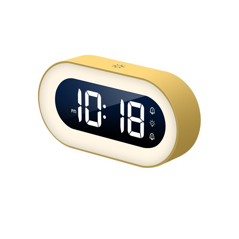 Digital Alarm Clock With Night Light