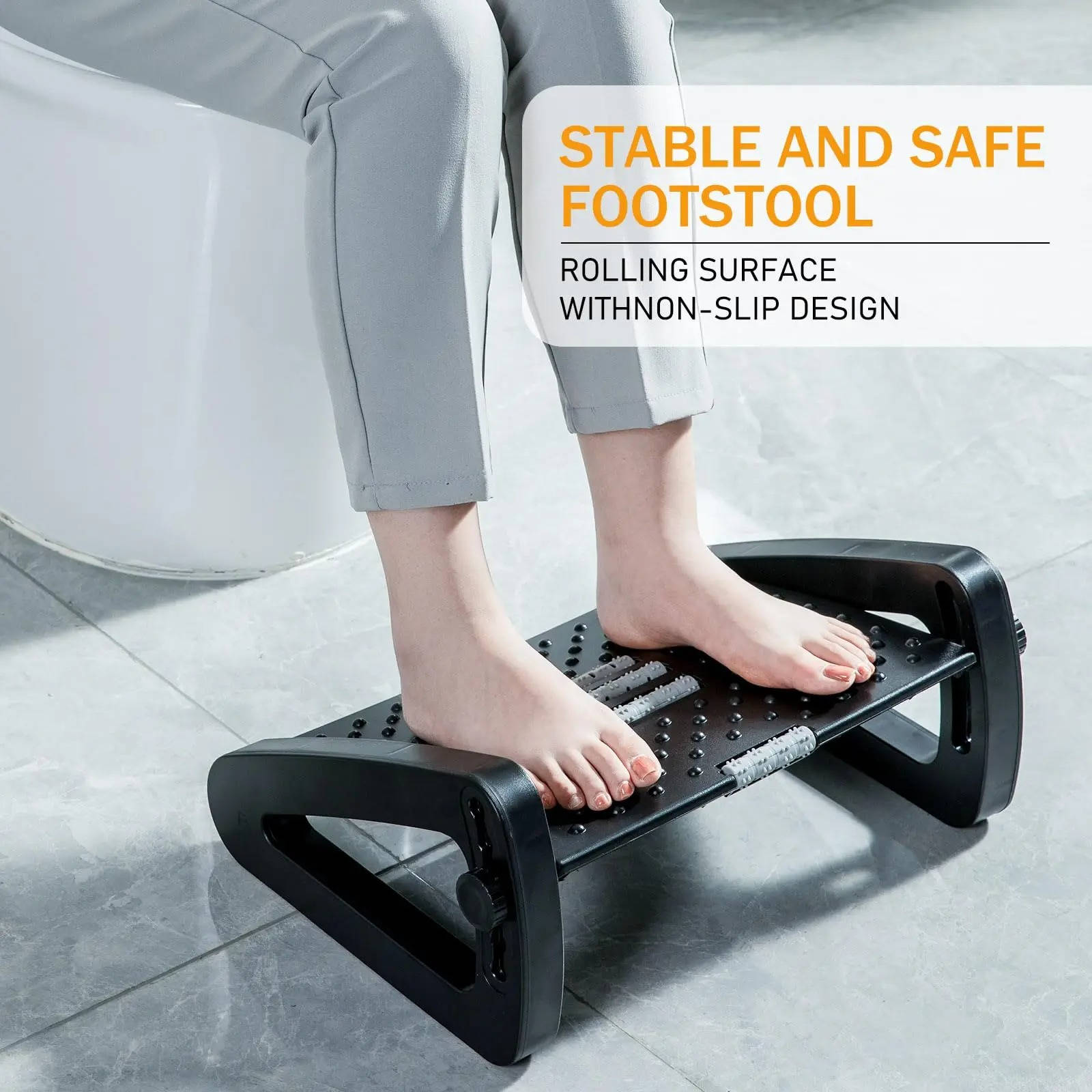 Ergonomic Under Desk Foot Rest
