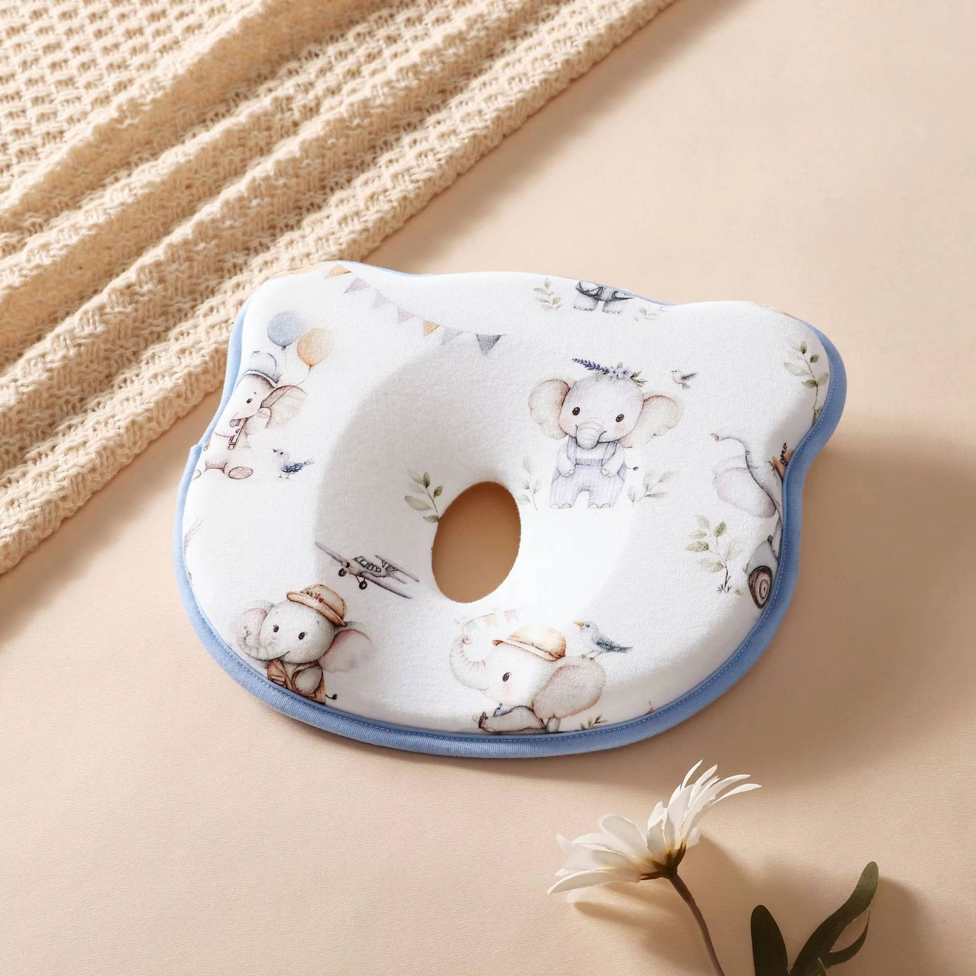 Breathable Infant Head Support Pillow
