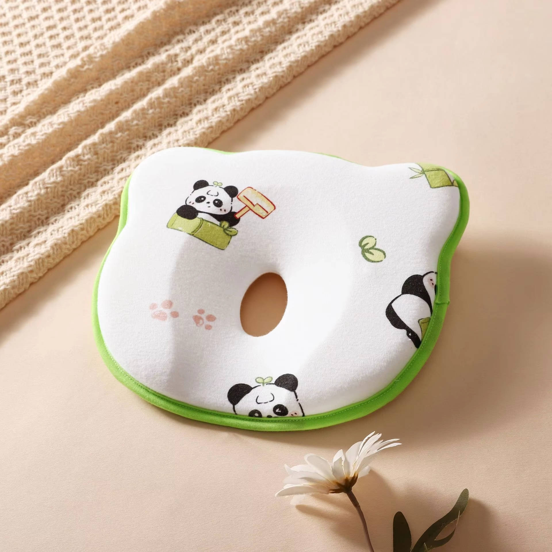 Breathable Infant Head Support Pillow