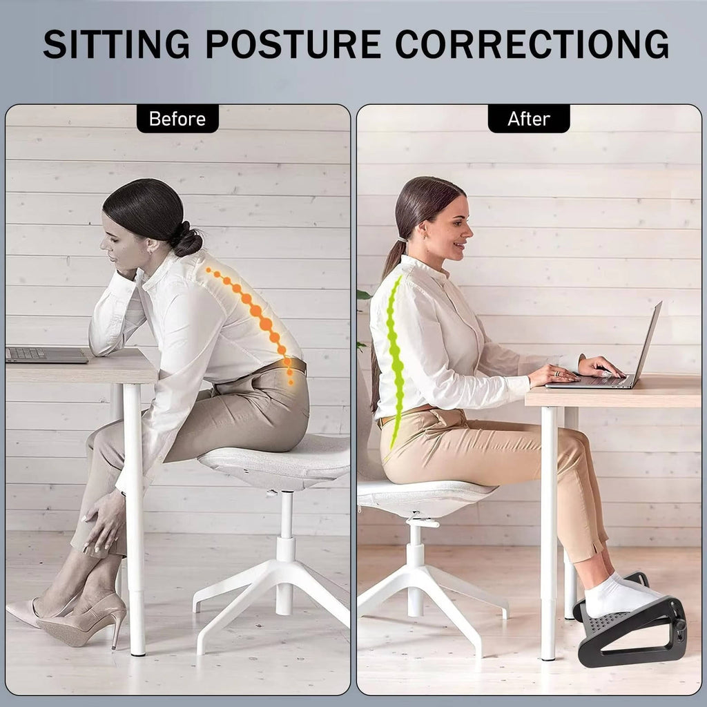 Ergonomic Under Desk Foot Rest