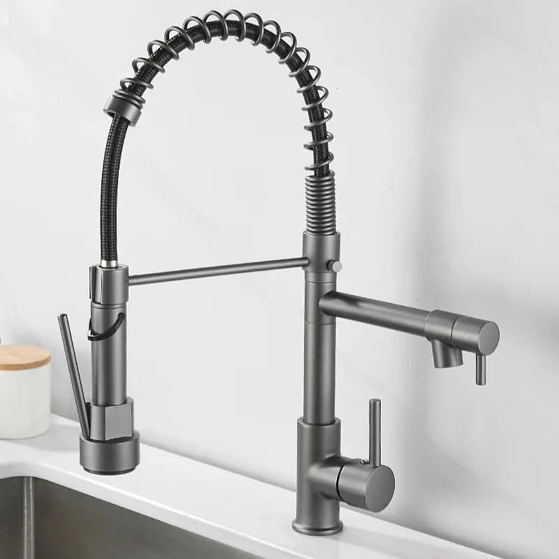 dual-spout-brass-kitchen-faucet-in-black-and-gold-img3.webp