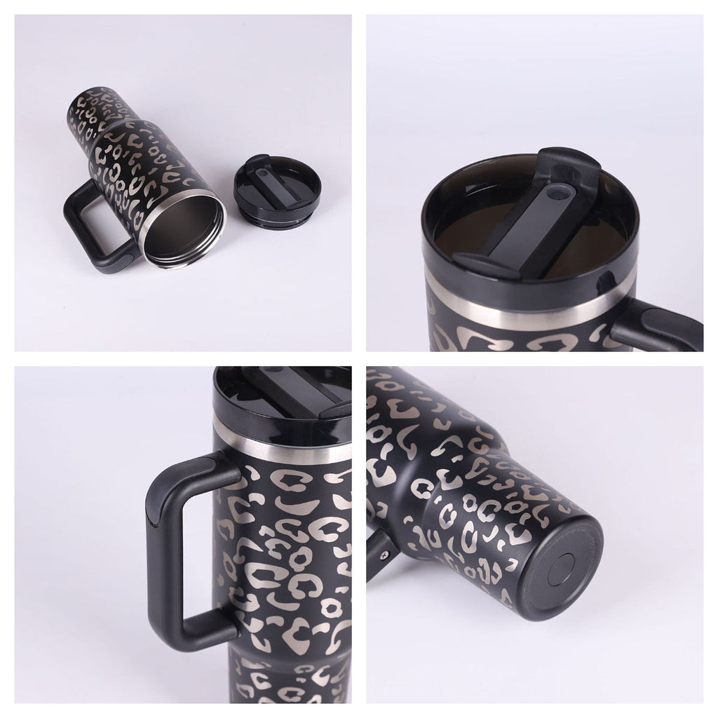 Insulated Travel Mug With Straw