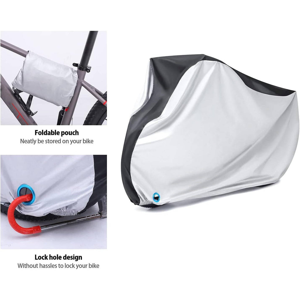 Waterproof Electric Bike Cover with Lock Hole
