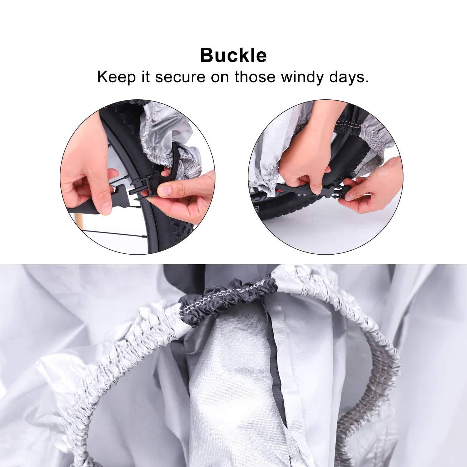 Waterproof Electric Bike Cover with Lock Hole