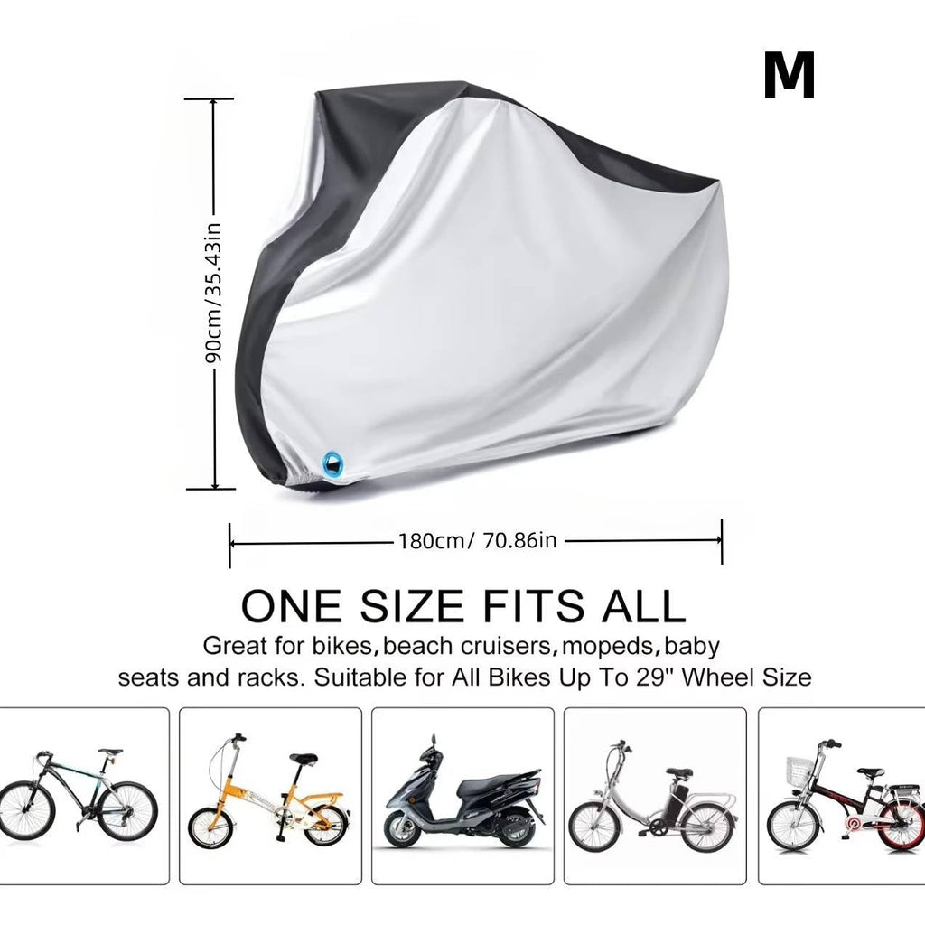 Waterproof Electric Bike Cover with Lock Hole