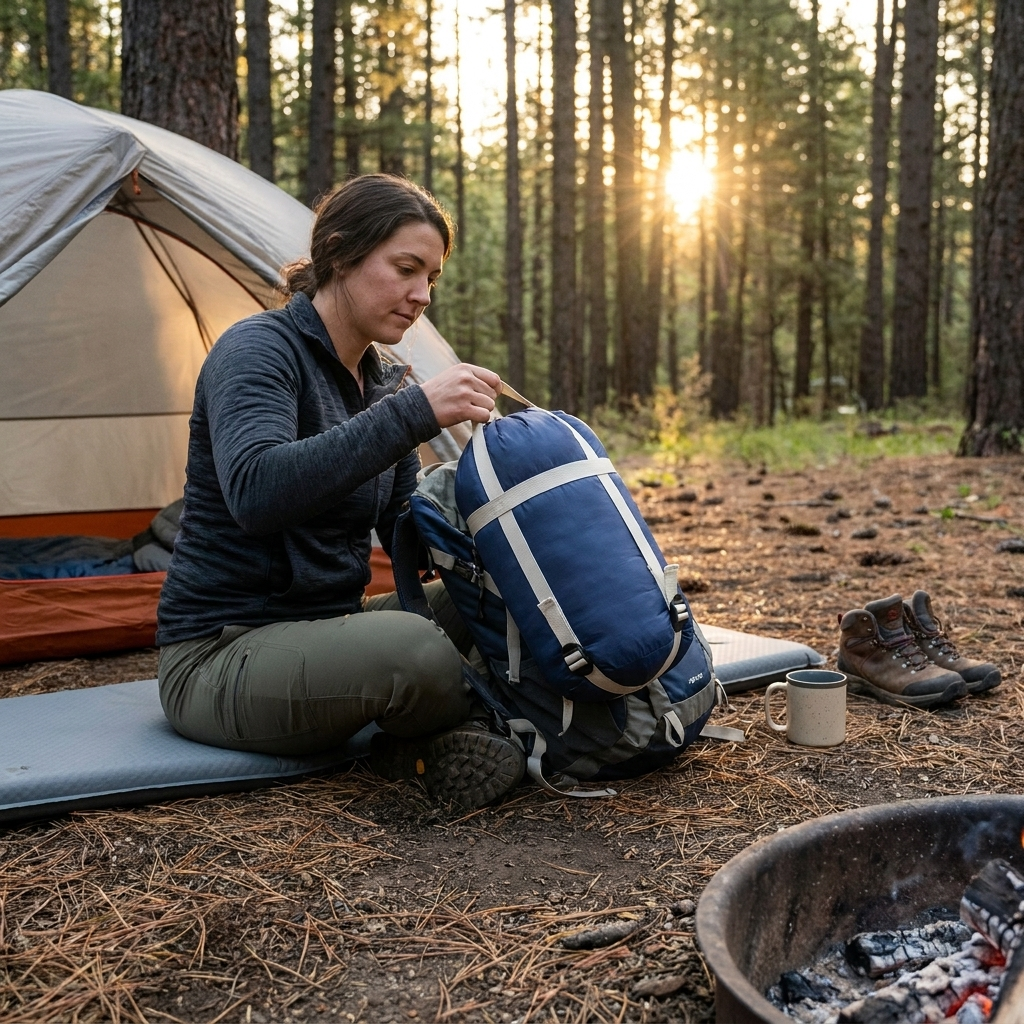Three-Season Lightweight Camping Sleeping Bag