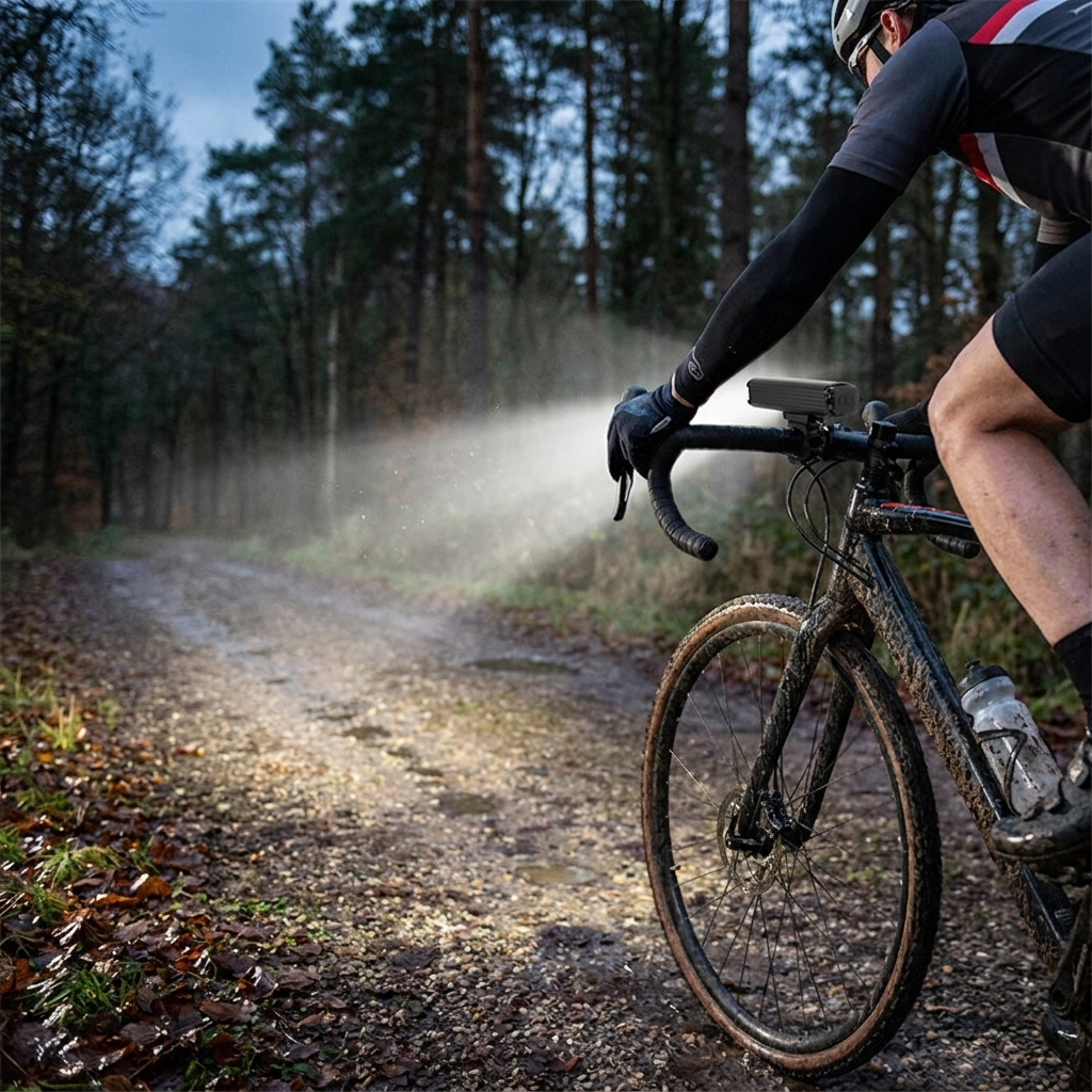 900-Lumen Rechargeable LED Bike Light