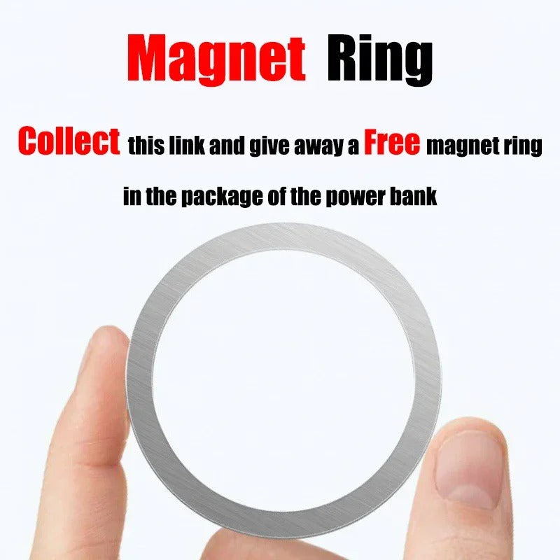 Wireless Magsafe Power Bank With 22.5W Fast Charging