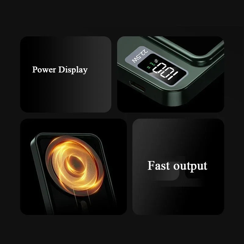 Wireless Magsafe Power Bank With 22.5W Fast Charging