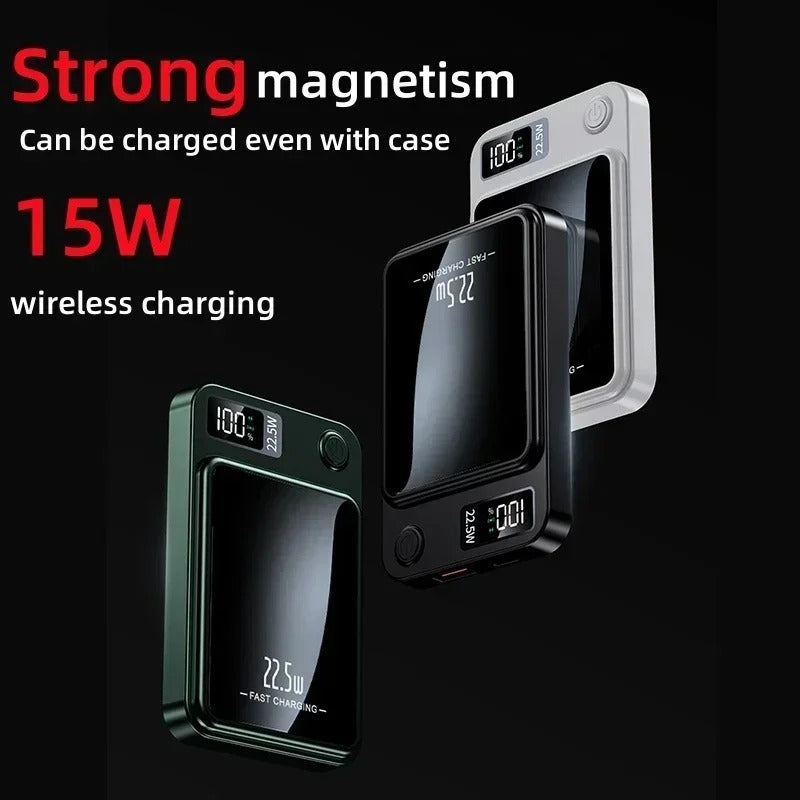 Wireless Magsafe Power Bank With 22.5W Fast Charging