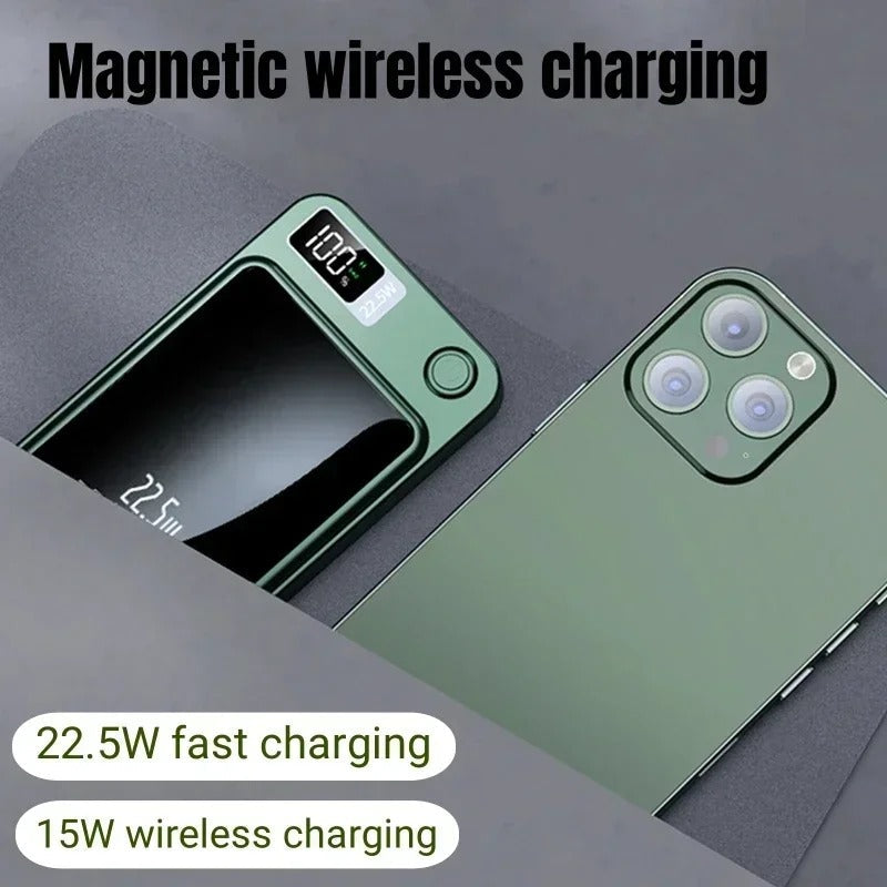 Wireless Magsafe Power Bank With 22.5W Fast Charging