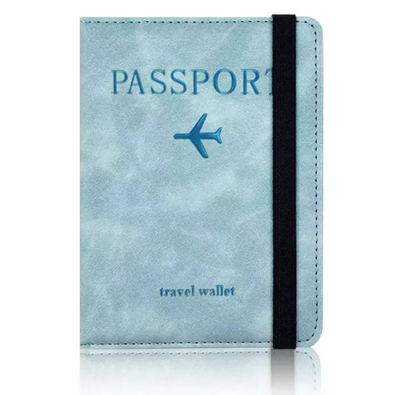 Travel Passport Wallet with Card Slots